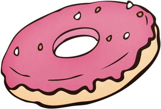 Dunkin Donuts Clipart Animated - Donuts Animated - Png Download (800x533), Png Download