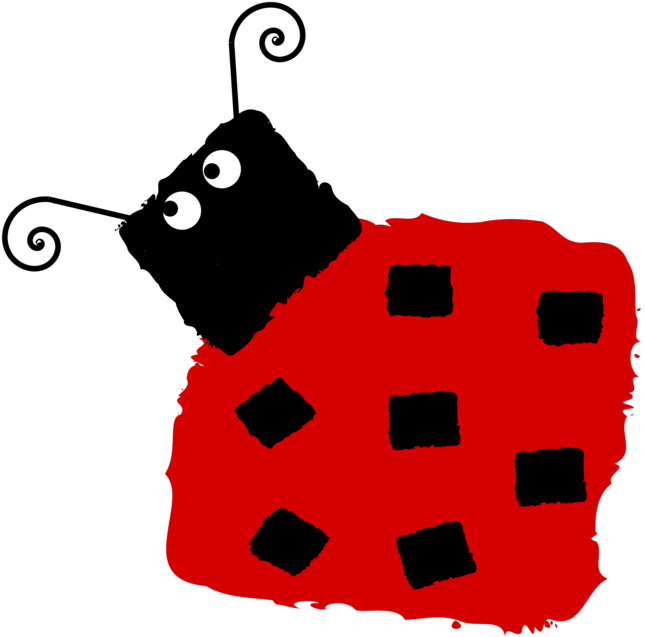 Ladybird,snout,fictional Character Clipart (1061x750), Png Download