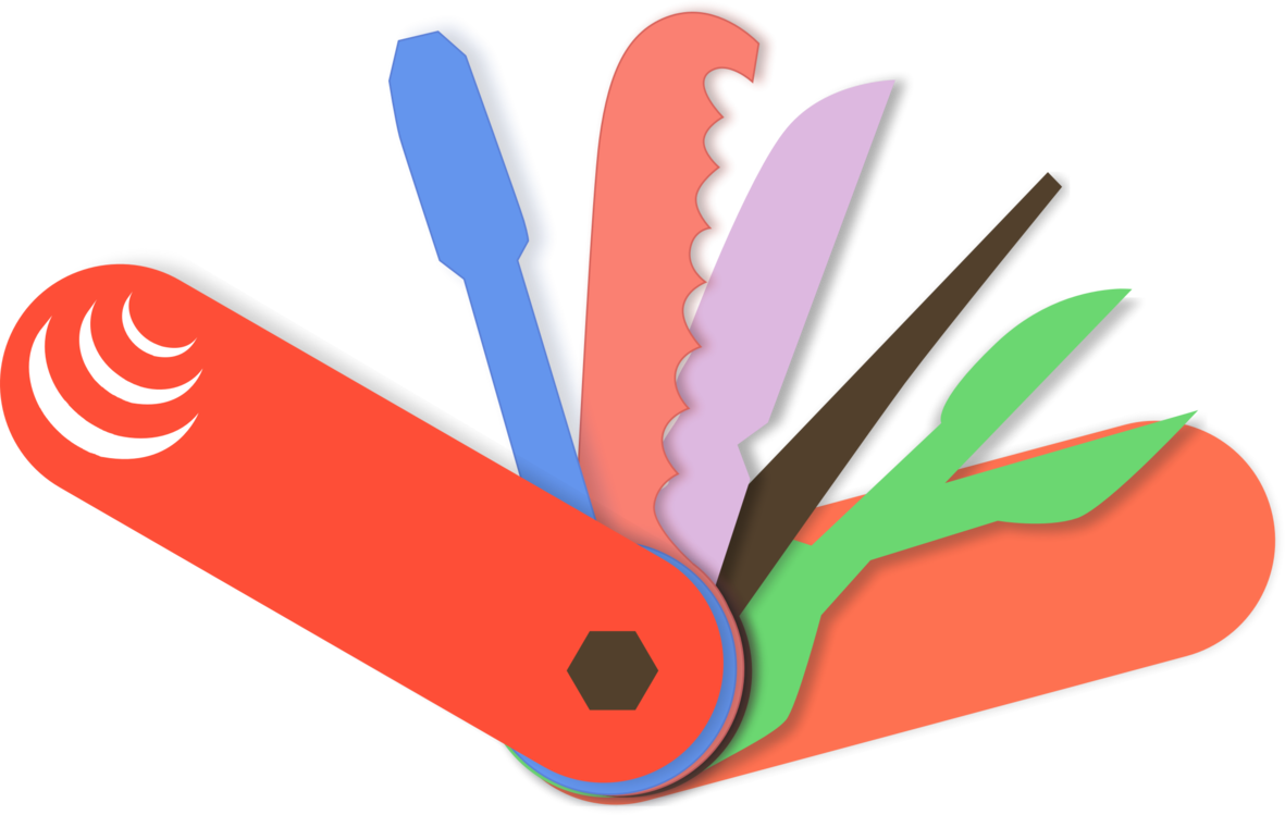 Jquery Swiss Army Knife - Swiss Army Knife Clipart (600x600), Png Download