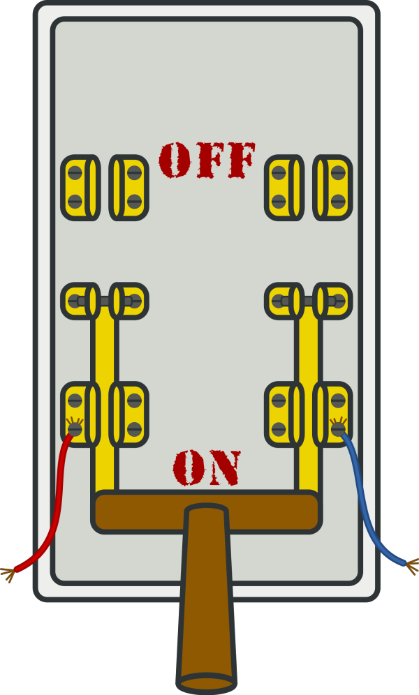 Knife Png Icons - Main Switch Clip Art Transparent Png (600x996), Png Download