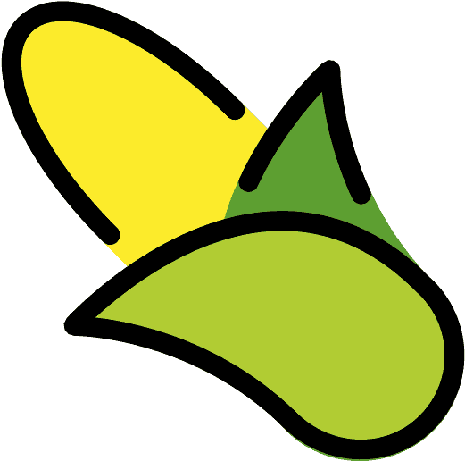 Ear Of Corn Emoji Clipart - Png Download (800x800), Png Download
