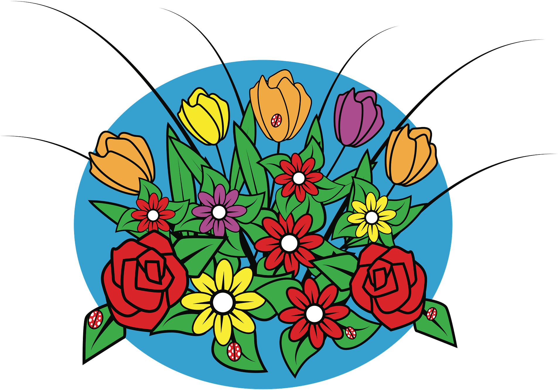 Flower Clipart (1920x1339), Png Download