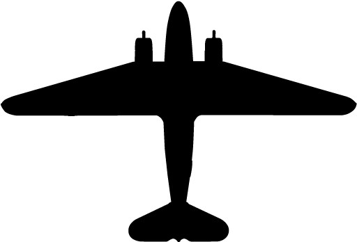 War Clipart Airplanes - Douglas Dc-3 - Png Download (800x422), Png Download