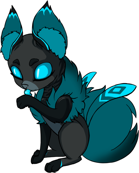 28 Collection Of Arctic Fox Clipart - Drawing Cartoon Arctic Fox - Png Download (575x712), Png Download