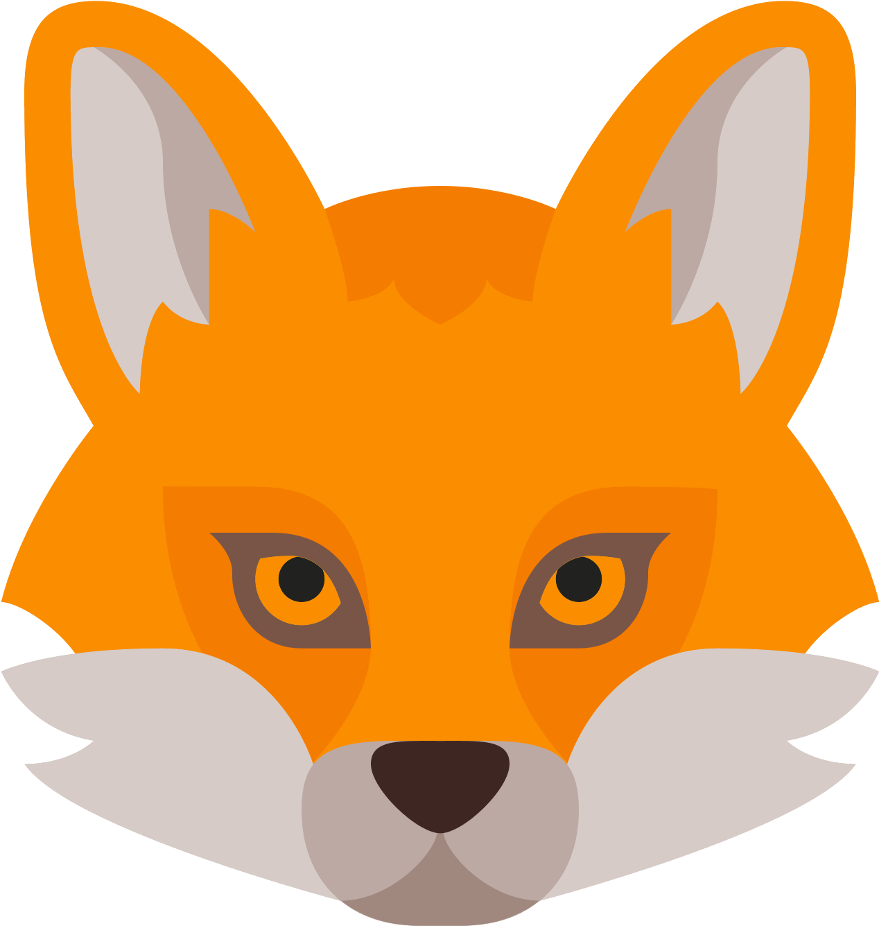 Fox Clipart Png Images Download - Fox Png Icon Transparent Png (1600x1600), Png Download