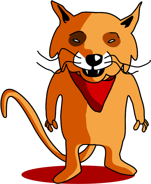 Free Clipart - Zorro - Fox - Hector Gomez - Cartoon Zorro Animal - Png Download (669x800), Png Download