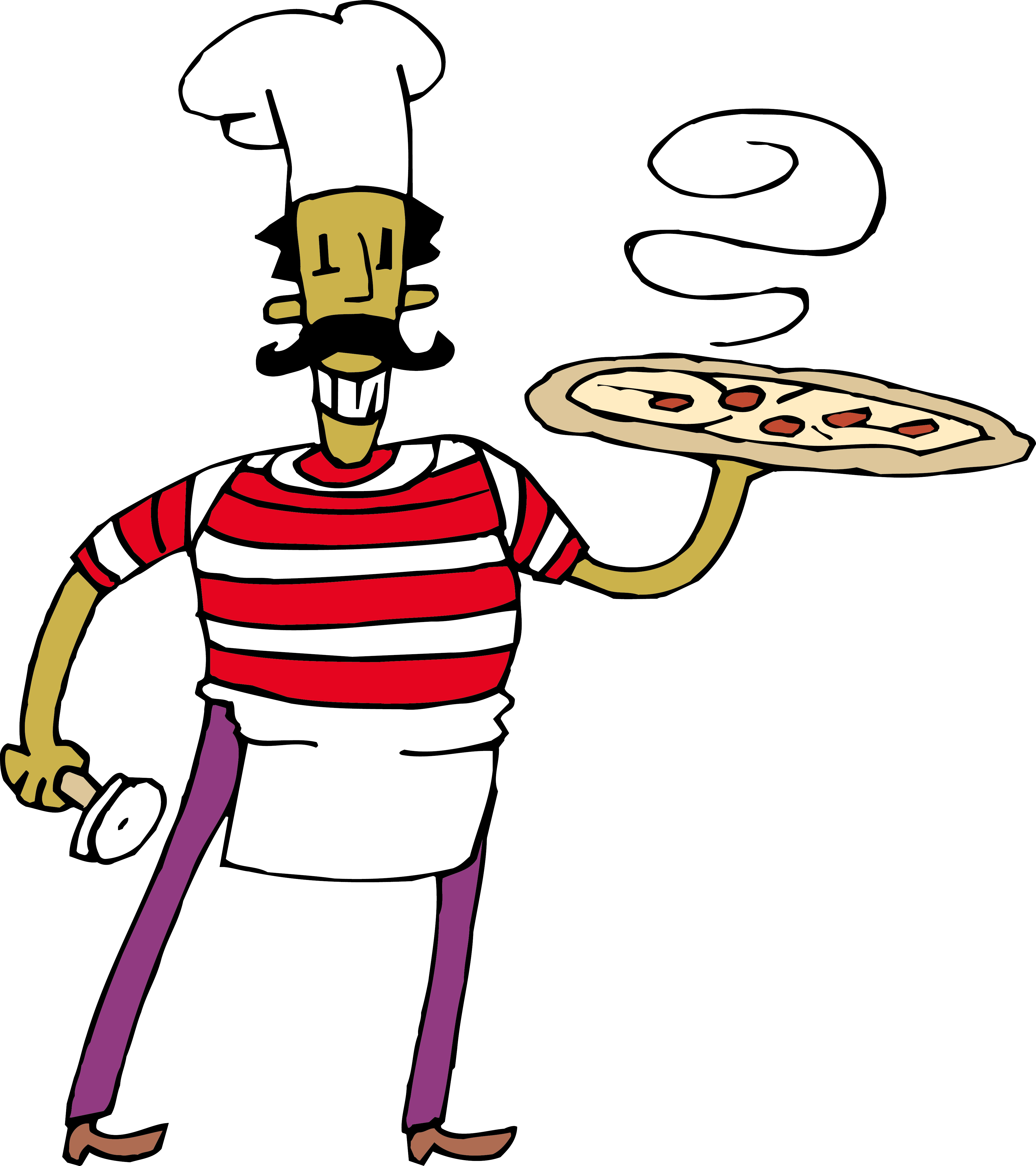 Pizza Cooking Food Clip Art - Portable Network Graphics - Png Download (4089x4602), Png Download