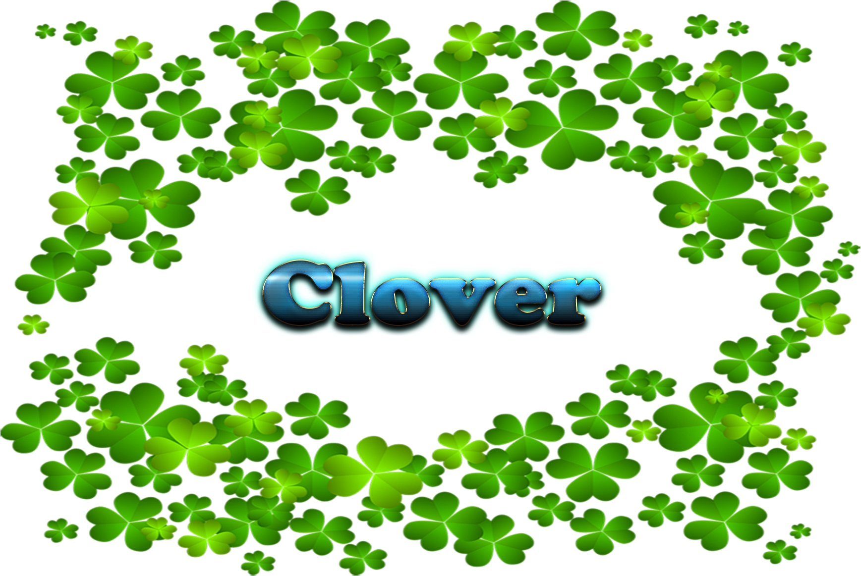 Four Leaf Clovers Clip Art , Png Download - Four Leaf Clovers Clipart Transparent Png (1737x1163), Png Download