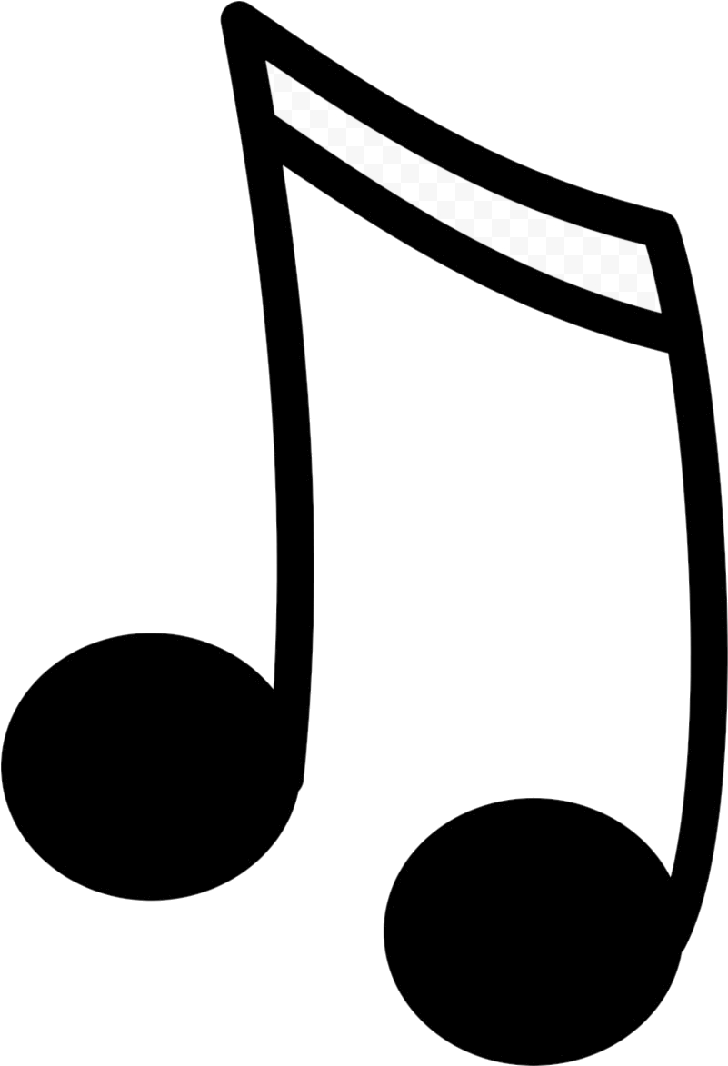 Music Note Clipart, Hd Png Download - Music Note Free Clip Art Transparent Png (801x1173), Png Download