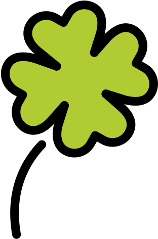 Four-leaf Clover Clipart (618x618), Png Download