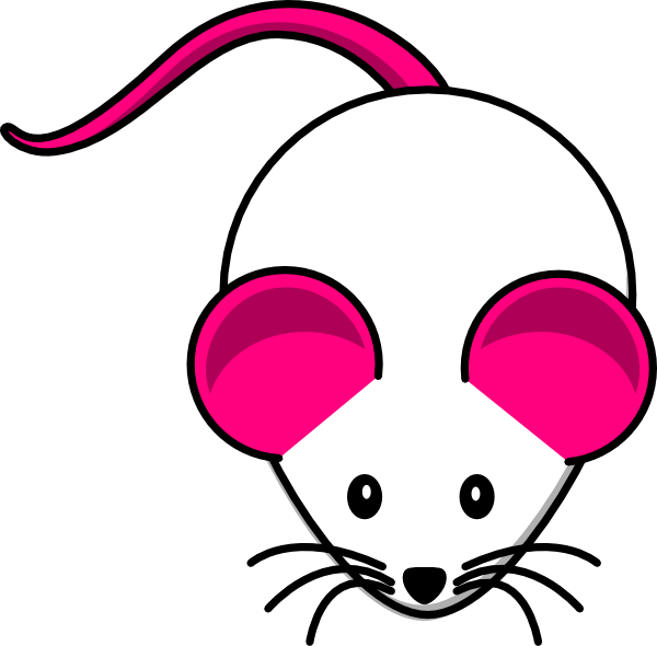 Nose Clipart Mouse - Mouse Clipart Black And White - Png Download (600x590), Png Download