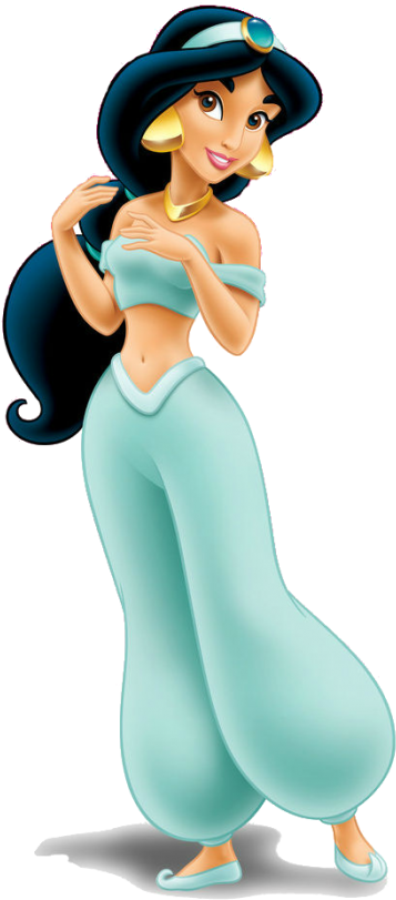 Princess Jasmine Clipart Png Photos - Jasmine Disney Princess Transparent (400x820), Png Download