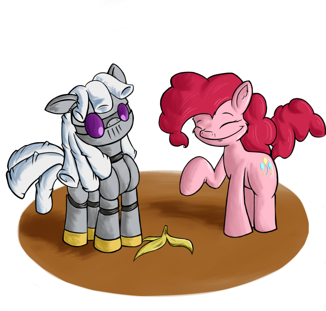 Artist Greenfinger Banana Peel Fanfic Art Png Transparent - Cartoon Clipart (1075x1024), Png Download