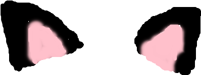 Cat Ear Kitten Clip Art - Transparent Cat Ears Png (900x800), Png Download