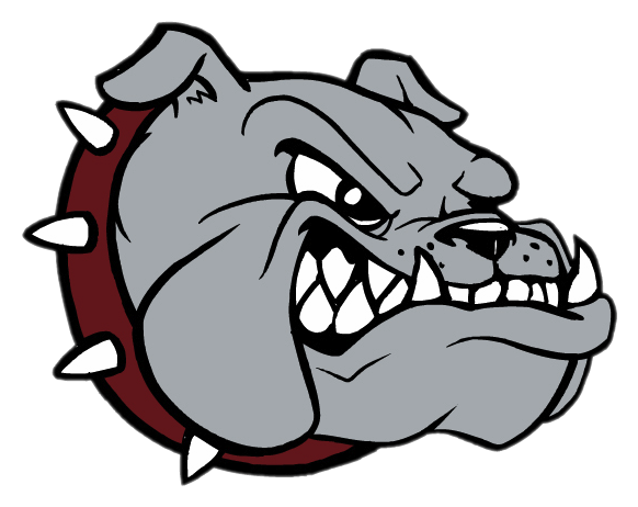 Volleyball Clipart Lady Bulldog - Hamburg Bulldogs - Png Download (628x505), Png Download