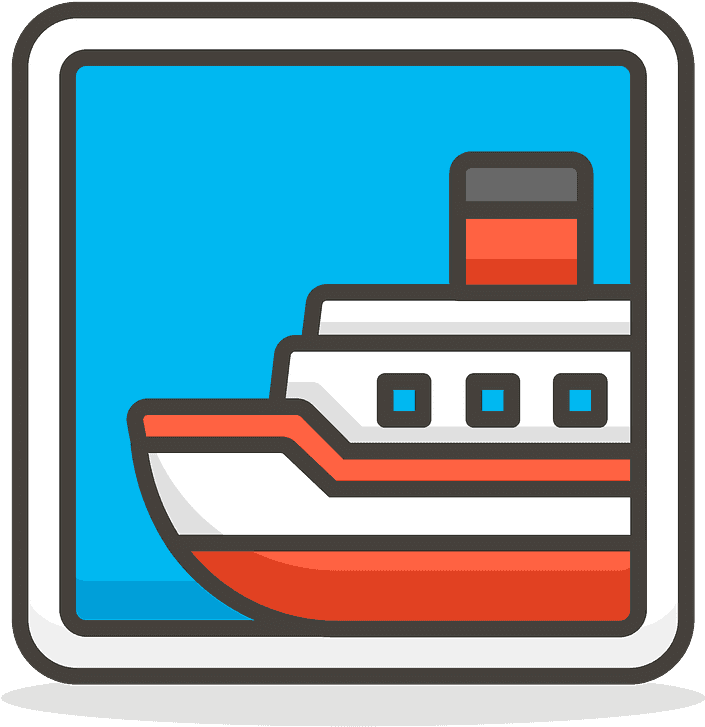 Ship Emoji Clipart - Navio Emoji - Png Download (800x800), Png Download