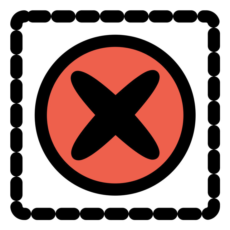 Area,symbol,artwork - Eraser Tool In Computer Clipart (750x750), Png Download