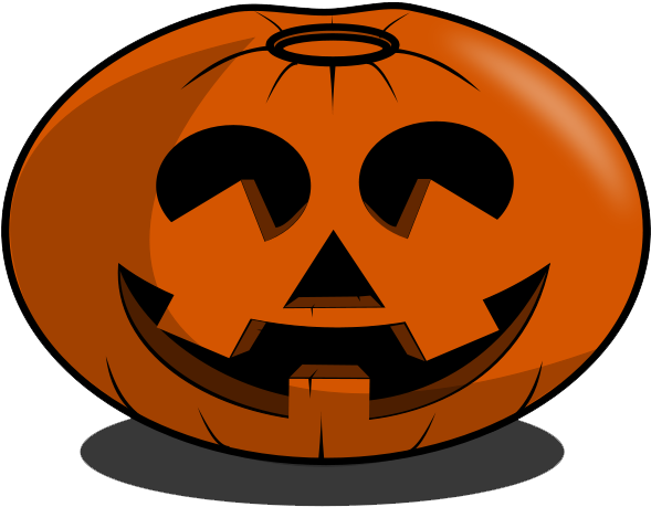 Happy Jack O Lantern Clipart - Png Download (640x480), Png Download