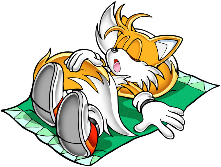 Tails The Fox Sonic Adventure Clipart (760x575), Png Download