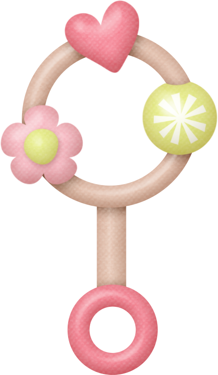 Baby Cloth And Toys Of The Baby Girl Clip Art - Baby Girl Baby Items Clipart Png Transparent Png (600x810), Png Download