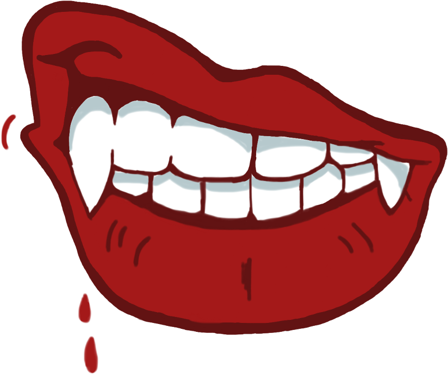 Download Transparent Vampire Teeth Clipart Transparent Vampire Teeth