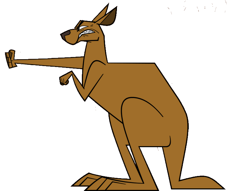 Kangaroo Clipart Kangaroo Pocket - Total Drama Abc Animals - Png Download (746x628), Png Download