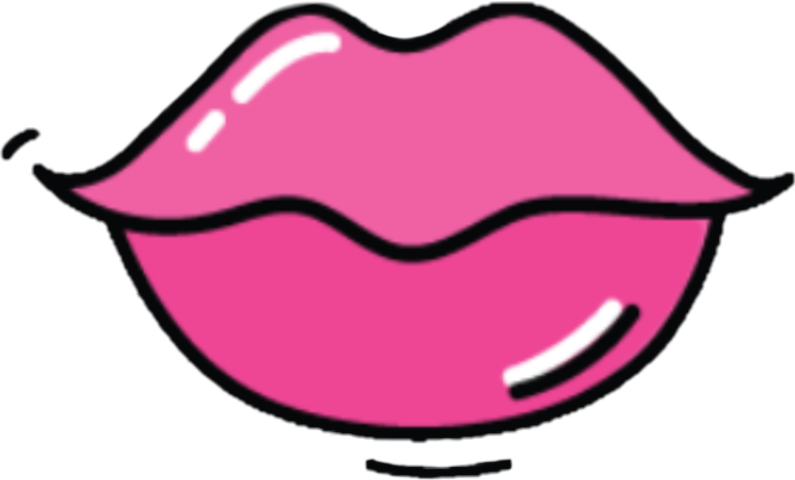 Kiss Clipart (795x480), Png Download