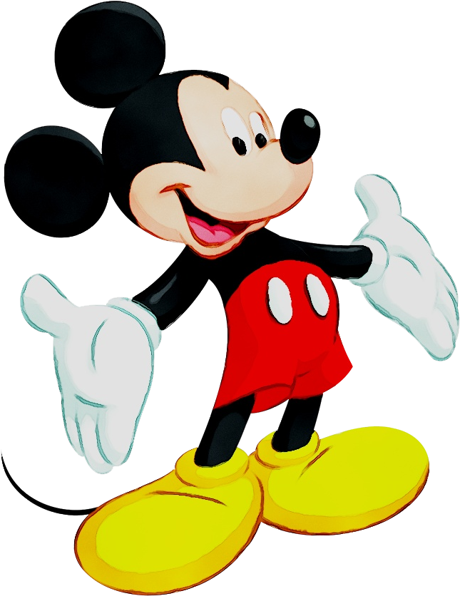 Mickey Mouse Minnie Mouse Clip Art Portable Network - Walt Disney Mickey Mouse Clipart - Png Download (791x1024), Png Download