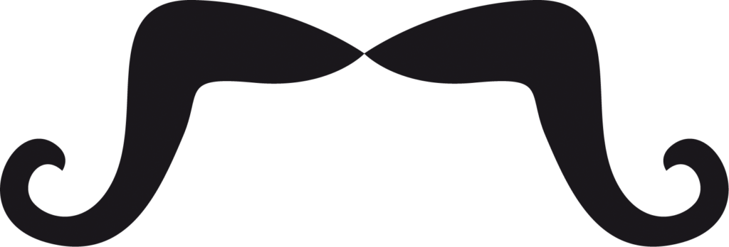 Moustache Mustache Clip Art - Moustache Raster - Png Download (1024x348), Png Download