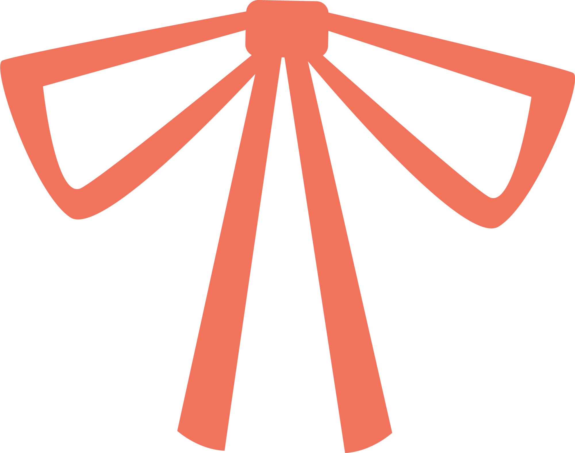 Orange Clipart Bow Tie - Shoelace Knot - Png Download (2000x1576), Png Download