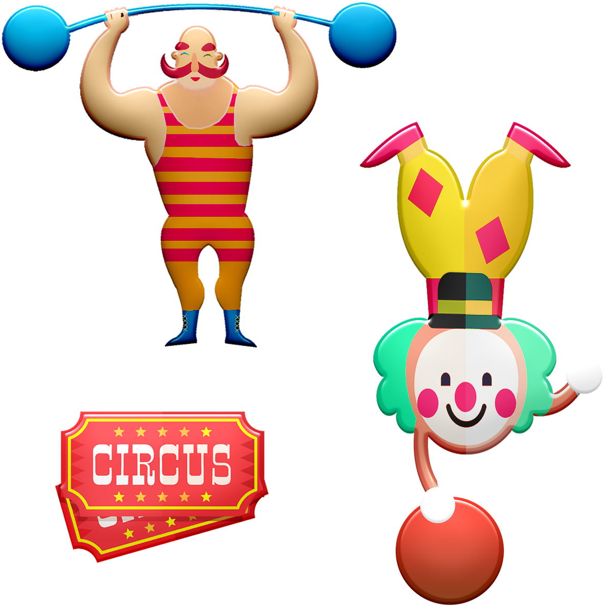 Circus Clipart (720x720), Png Download