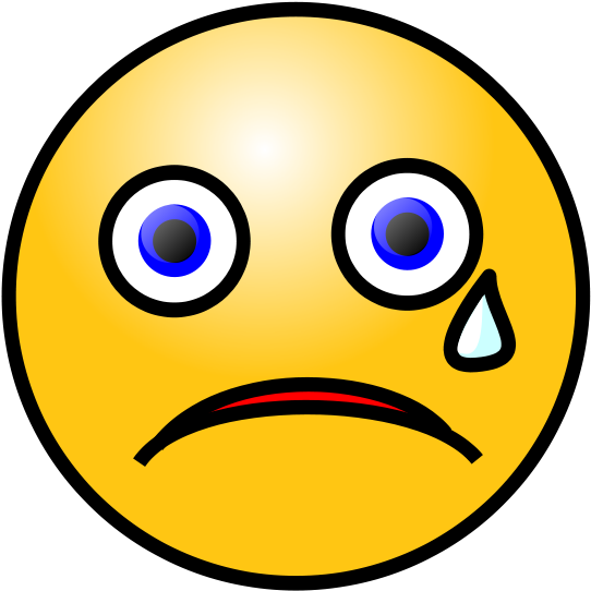 Sad Emoji Clipart Hurt - Smiley Face Clip Art - Png Download (800x800), Png Download
