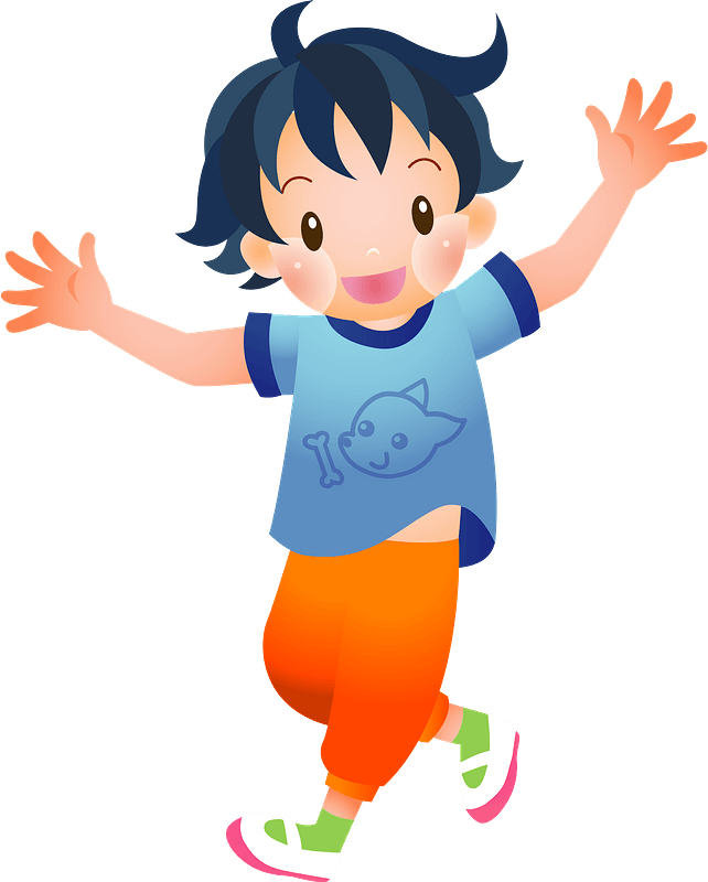Child Little Boy Clipart - Cartoon - Png Download (642x800), Png Download
