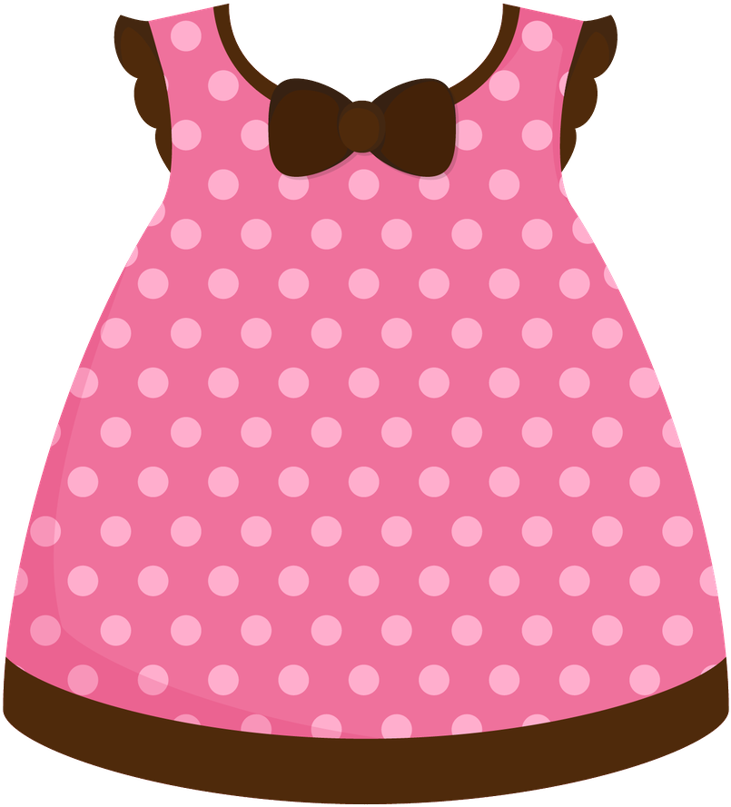 Tutu Clipart Baby Frock - Baby Dress Clipart - Png Download (805x889), Png Download