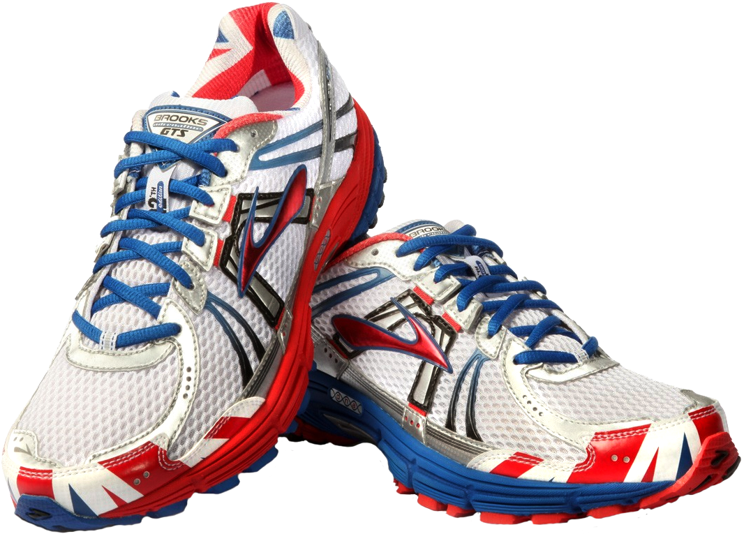 Download Track Shoe Png - Pair Of Running Shoes Clipart (1200x1200), Png Download