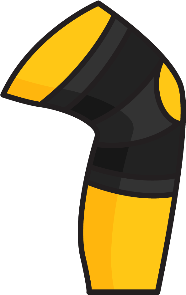 Knee Brace Clipart - Png Download - Full Size Clipart (#5221690