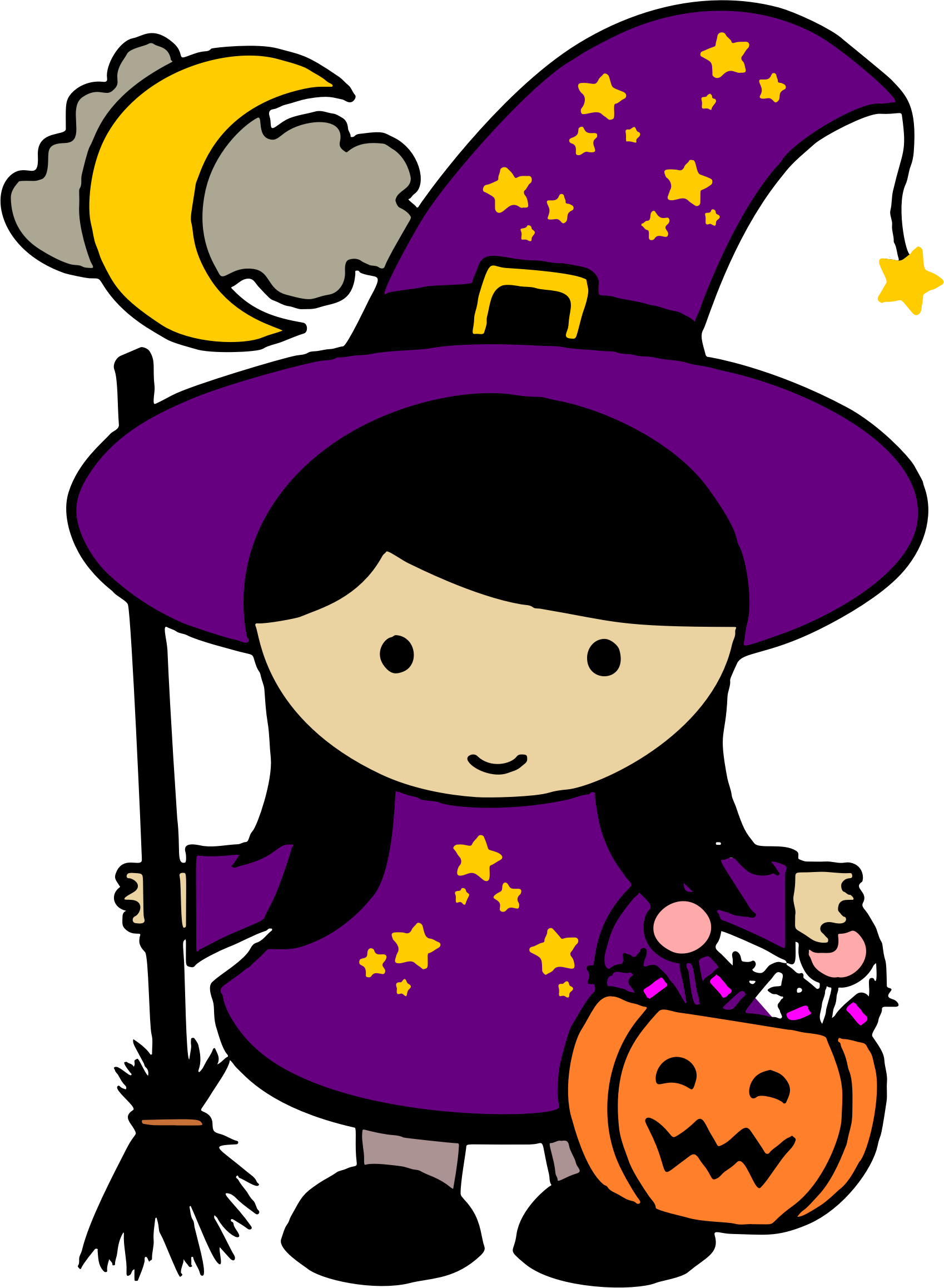 Halloween Clipart - Png Download (1408x1920), Png Download