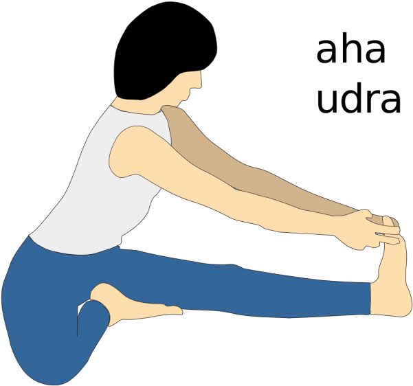 Yoga Position Maha Mudra Png Images - Maha Mudra Pose Clipart (600x600), Png Download