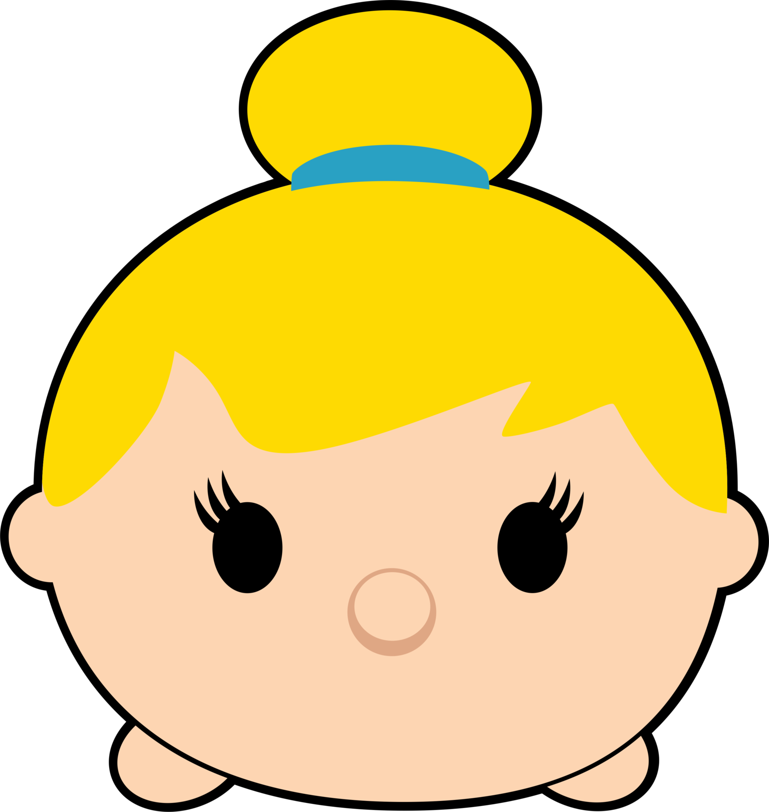 Frozen Clipart Elsa Tsum Tsum - Disney Tsum Tsum Png Transparent Png (1530x1614), Png Download