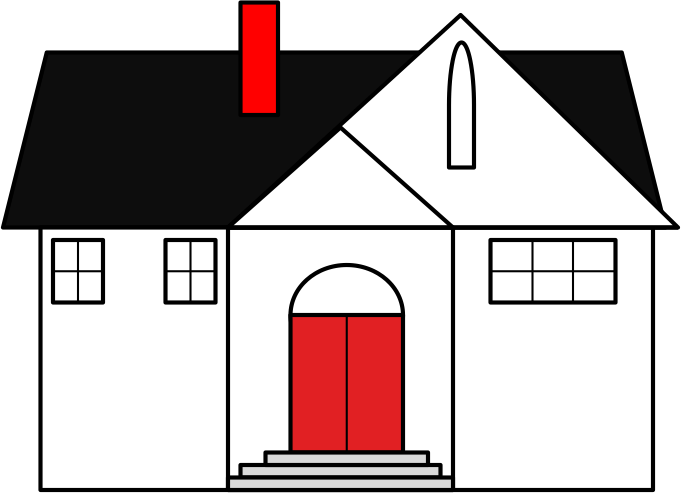 White Schoolhouse - Little White Schoolhouse Lawrence Clipart (681x493), Png Download