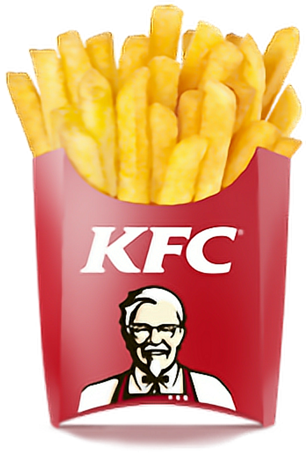 Ftestickers Kfc Fries Frenchfries 420stickersfreetoedit - Kfc Fries Png Clipart (607x900), Png Download