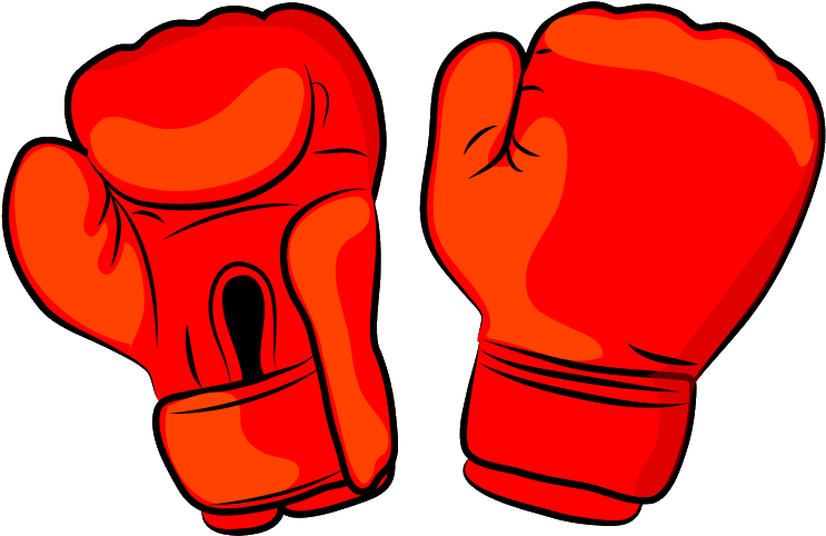 Gloves Clipart Boxing - Transparent Background Boxing Gloves Clipart - Png Download (776x591), Png Download