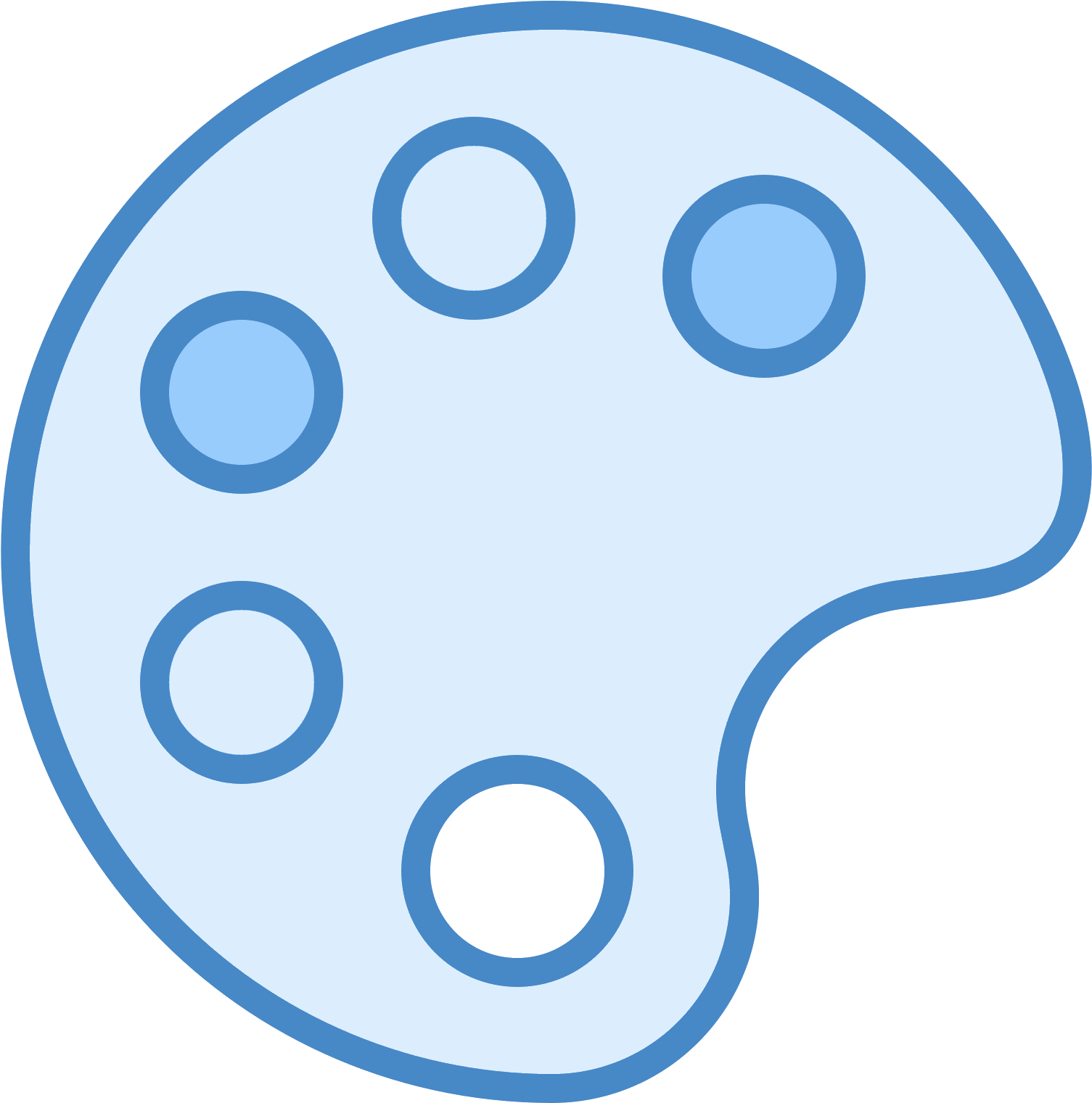 Color Paint Brushes Rollers Pigment Png Download Free - Charing Cross Tube Station Clipart (1600x1600), Png Download