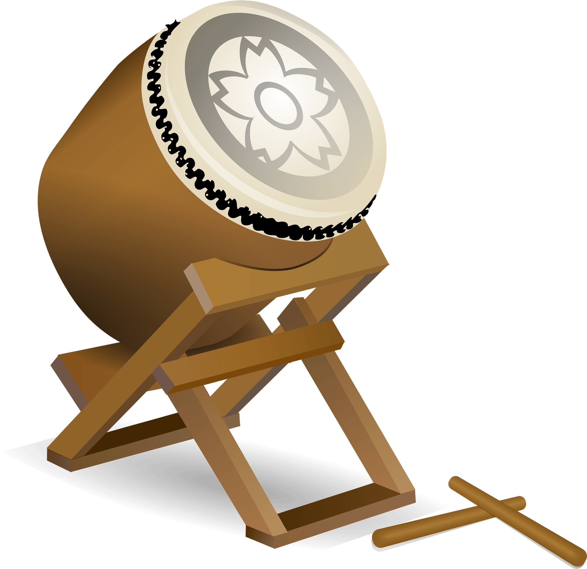 Taiko Drums Clipart - Png Download (1920x1870), Png Download