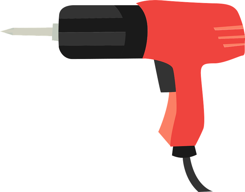 Electric Screwdriver Tool Clipart - Png Download (800x628), Png Download