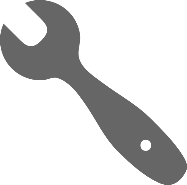 Grey Tool Clip Art - Png Download (600x595), Png Download