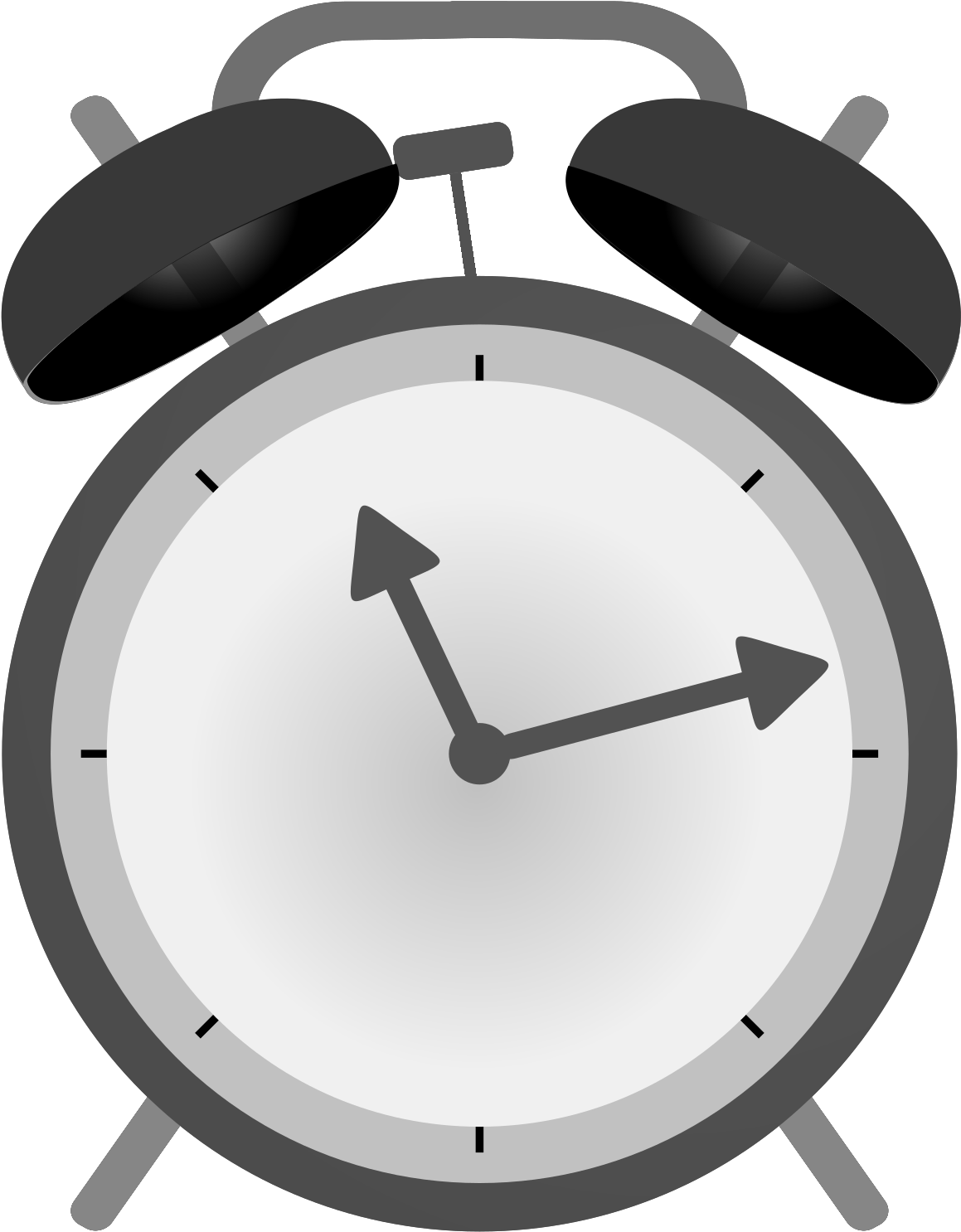 Alarm Clock Png Gif Clipart (1600x1600), Png Download