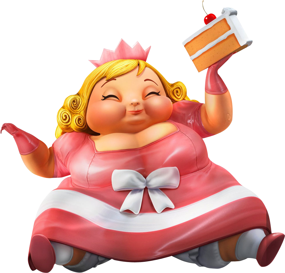 Ugly Dress Clipart - Playstation All Stars Battle Royale Fat Princess - Png Download (1000x980), Png Download