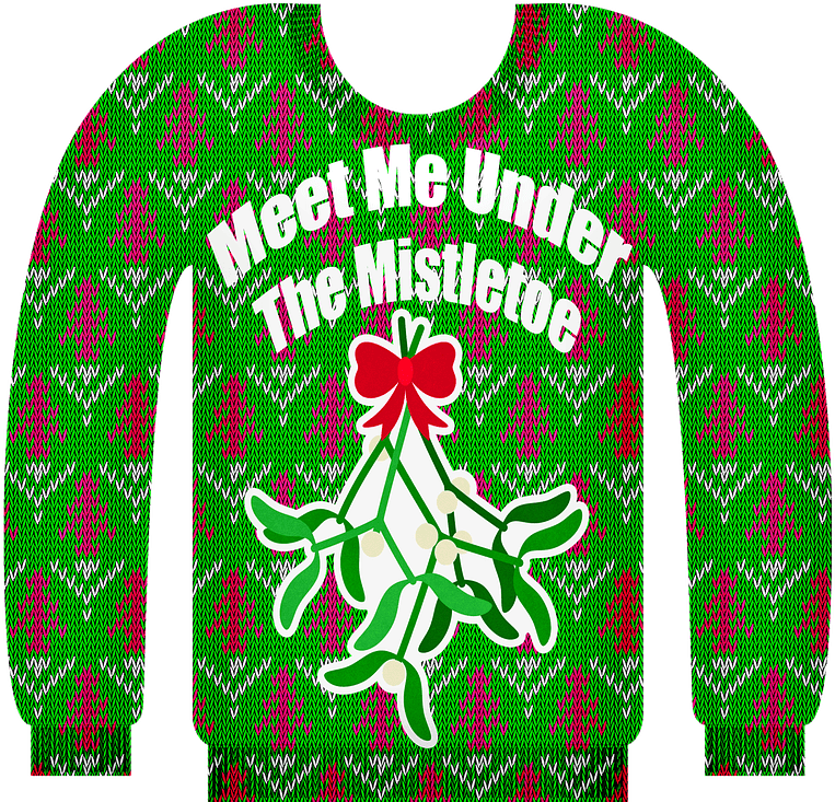 Lelijke Kersttrui Clipart - Foute Kerstparty - Png Download (800x800), Png Download