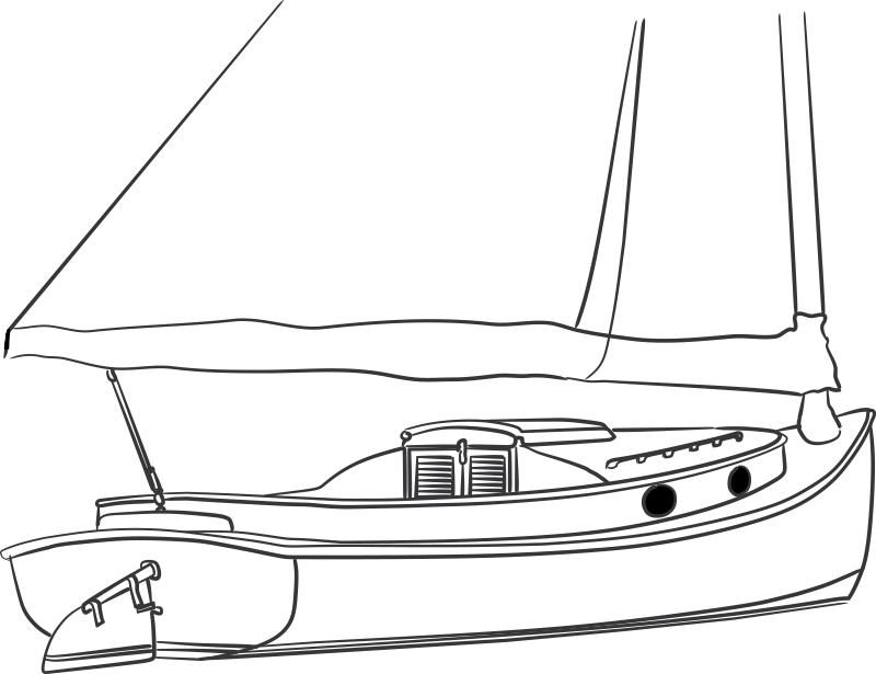 Questions Cliparts - Barca A Vela Con Mitore Disegno - Png Download (800x615), Png Download